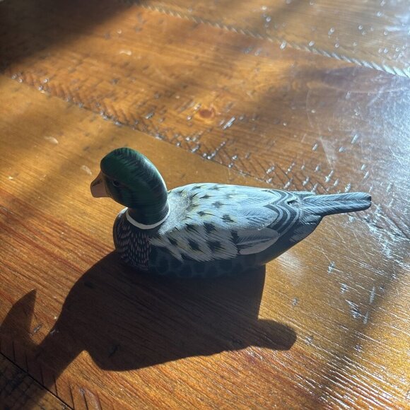 Vintage Hand painted Mallard Duck Made In The Repubic Of China - Picture 2 of 6